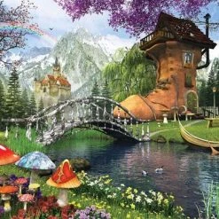 Art Puzzle The Old Shoe House