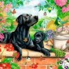 Otter House Labrador Retriever Puzzel 1000 Stukjes