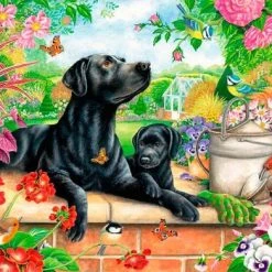Otter House Labrador Retriever Puzzel 1000 Stukjes