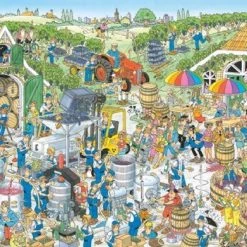 Jan Van Haasteren De Wijnmakerij Puzzel - 3000 Stukjes -Puzzels Verkoop 550x391 5