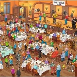 Jan Van Haasteren Puzzelbundel - 2 Stuks - Krijt Op Tijd! 1500 Stukjes & Darts 1000 Stukjes -Puzzels Verkoop 550x393 12