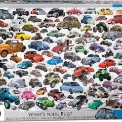 Eurographics Puzzle - Volkswagen Beetle Collage - 1000 Stukjes
