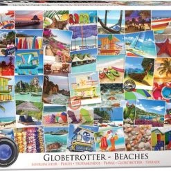 Eurographics Puzzel Globetrotter Beaches - 1000 Stukjes