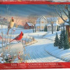 Eurographics Puzzel Country Cardinals - Sam Timm - 1000 Stukjes