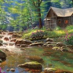 Cobble Hill Puzzle 1000 Pieces - Fishing Cabin
