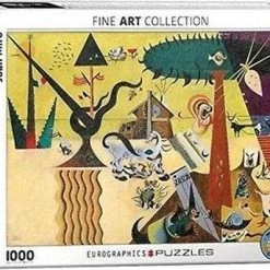Eurographics Puzzel The Tilled Field - Joan Miro - 1000 Stukjes
