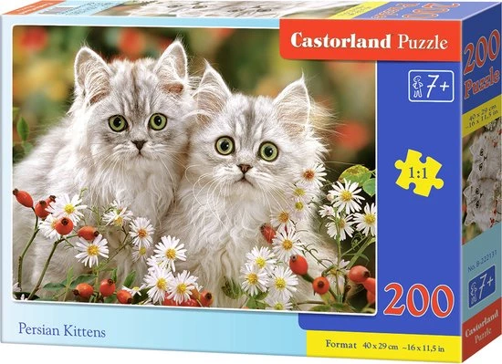 Castorland Persian Kittens- 200pcs 1 Castorland Persian Kittens- 200pcs