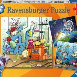 Ravensburger Woozle Goozle Puzzel - 3 X 49 Stukjes