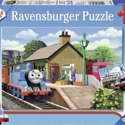 Ravensburger Thomas & Friends: Thomas De Locomotief - Twee Puzzels Van 12 Stukjes