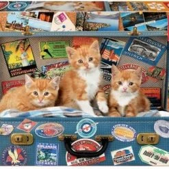 Legpuzzel - Kittens Op Reis - Educa - 200 Stukjes