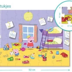 DODO Toys - Peppa Pig Puzzel - 60 Stukjes - 23x32 Cm - Peppa Pig Speelgoed 4+ - Kinderpuzzel 4 Jaar -Puzzels Verkoop 550x405 6
