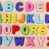 DW4Trading Houten Alfabet Puzzel - Hoofdletters Abc - 30x20 Cm