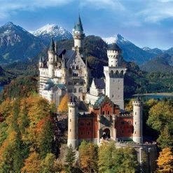 KING Neuschwanstein Castle Germany + Gepersonaliseerde Cadeautas Cadeau
