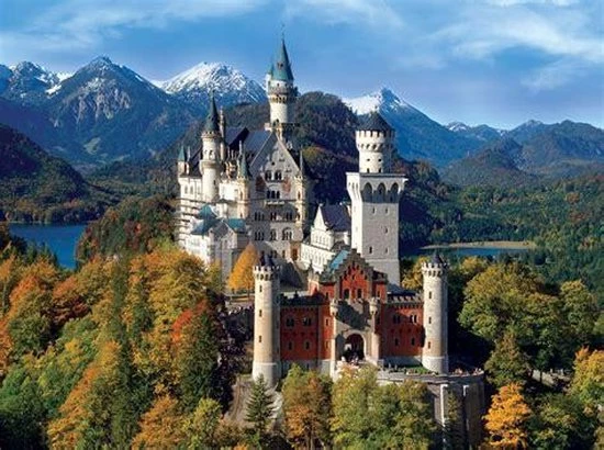 KING Neuschwanstein Castle Germany + Gepersonaliseerde Cadeautas Cadeau 1 KING Neuschwanstein Castle Germany + Gepersonaliseerde Cadeautas Cadeau