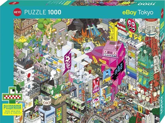 Eboy Pixorama - Tokyo Quest 1 Eboy Pixorama - Tokyo Quest