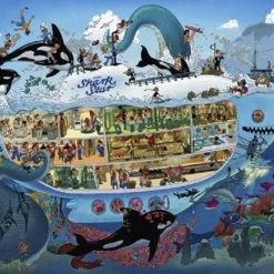 Heye Puzzle 1500 Element—w Szalona —d Podwodna