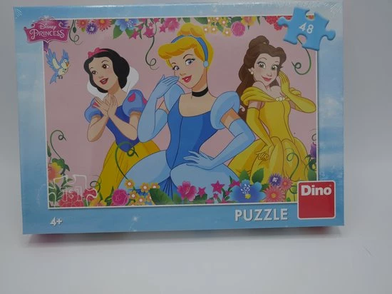 Dino Toys Disney Princess Kinder Puzzel Met 48 Stukjes. 1 Dino Toys Disney Princess Kinder Puzzel Met 48 Stukjes.