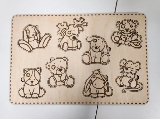 HaloBEDRUKT Knuffelberen Puzzel - Sint Cadeau - Kerst Cadeau 1 HaloBEDRUKT Knuffelberen Puzzel - Sint Cadeau - Kerst Cadeau