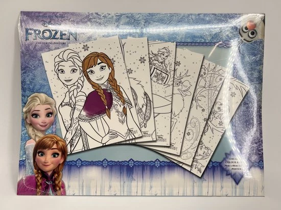 King Legpuzzel Disney Frozen 1000 Stukjes Voor Kinderen - Afmetingen 48 Cm - 67 Cm Met 6 Disney Frozen Kleurplaten 30 Cm - 40 Cm 2 King Legpuzzel Disney Frozen 1000 Stukjes Voor Kinderen - Afmetingen 48 Cm - 67 Cm Met 6 Disney Frozen Kleurplaten 30 Cm - 40 Cm - Afbeelding 2