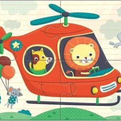 Mudpuppy 4-in-1 Puzzel Transport - 4+6+9+12 Stukjes -Puzzels Verkoop 550x413 2