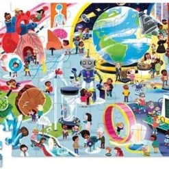 Wetenschap Puzzel Day At The Museum - Crocodile Creek 5 Wetenschap Puzzel Day At The Museum - Crocodile Creek -Puzzels Verkoop 550x415