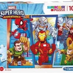 Clementoni Legpuzzel Disney Super Hero Adventures 104 Stukjes 9 Clementoni Legpuzzel Disney Super Hero Adventures 104 Stukjes -Puzzels Verkoop 550x418 4