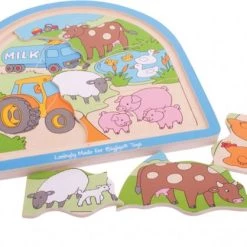 Bigjigs - Houten Lagenpuzzel Boerderij, 26st. -Puzzels Verkoop 550x418 5