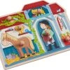 Haba - Inleg Puzzel - In De Paardenstal - 6st.