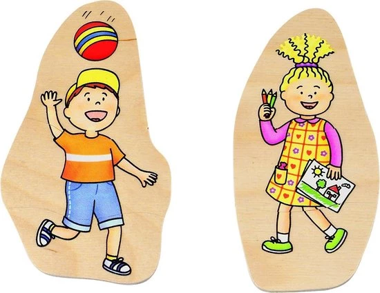 Beleduc Lagenpuzzel Opa En Oma 40 Stukjes 4 Beleduc Lagenpuzzel Opa En Oma 40 Stukjes - Afbeelding 4