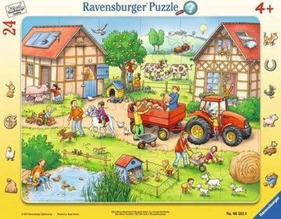 Ravensburger 00.006.582 Legpuzzel 24 Stuk(s) Boerderij 1 Ravensburger 00.006.582 Legpuzzel 24 Stuk(s) Boerderij