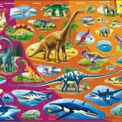 Larsen LA-HL1-FR Puzzel Framepuzzel 85 Stuk(s) Dinosauriërs