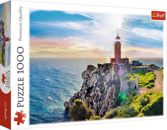 Trefl Vuurtoren Griekenland Puzzel - 1000 Stukjes 1 Trefl Vuurtoren Griekenland Puzzel - 1000 Stukjes