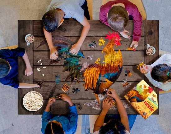 Madd Capp Puzzel - Haan - 78x66cm - 100st. 3 Madd Capp Puzzel - Haan - 78x66cm - 100st. - Afbeelding 3