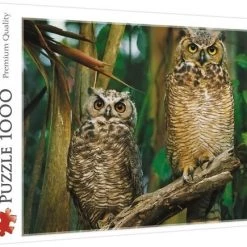 Merkloos Puzzel Uilen 1000 Stukjes