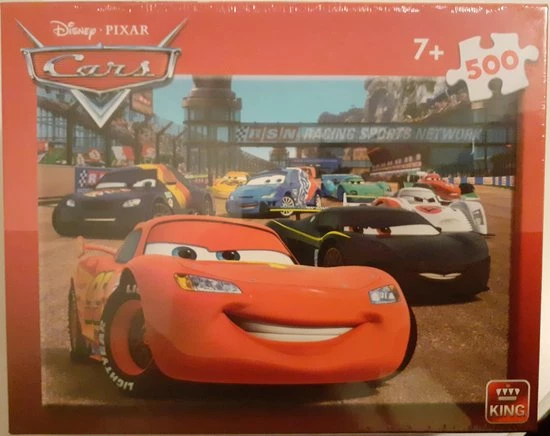 King Disney Cars Puzzel 500 Stukjes (5 Stuks). 1 King Disney Cars Puzzel 500 Stukjes (5 Stuks).