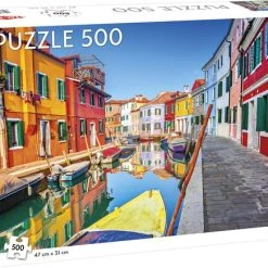 Tactic Puzzel Around The World: Burano Venice - 500 Stukjes