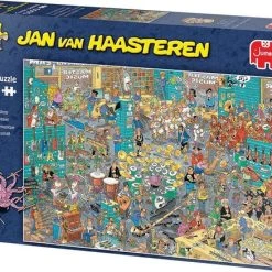 Jan Van Haasteren De Muziekwinkel Puzzel - 5000 Stukjes 13 Jan Van Haasteren De Muziekwinkel Puzzel - 5000 Stukjes -Puzzels Verkoop 550x438 7