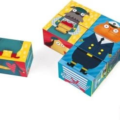 Janod Kubkid - Mix&match Honden En Katten -Puzzels Verkoop 550x446