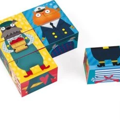 Janod Kubkid - Mix&match Honden En Katten -Puzzels Verkoop 550x452