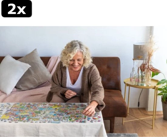 2x Jan Van Haasteren De Vakantiebeurs Puzzel - 1000 Stukjes 3 2x Jan Van Haasteren De Vakantiebeurs Puzzel - 1000 Stukjes - Afbeelding 3