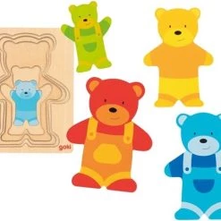 Goki 57449 Puzzel Legpuzzel 5 Stuk(s) Dieren