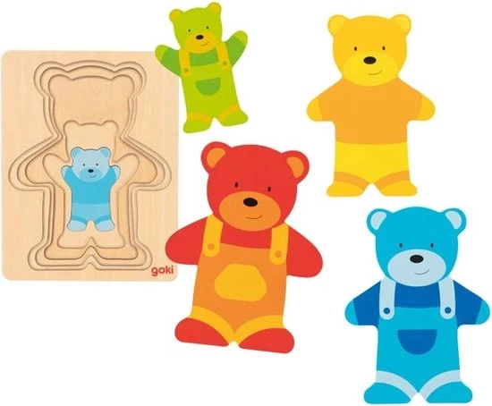 Goki 57449 Puzzel Legpuzzel 5 Stuk(s) Dieren 1 Goki 57449 Puzzel Legpuzzel 5 Stuk(s) Dieren