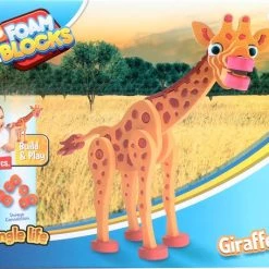 Stemen Giraffe 3D Puzzel Van Foam | Giraffe Puzzel -Puzzels Verkoop 550x455