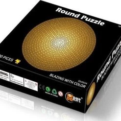 Merkloos Legpuzzel | Creativiteit | Ronde Puzzel | 1000 Stukken | Volwassenen | 66 X 66 Cm