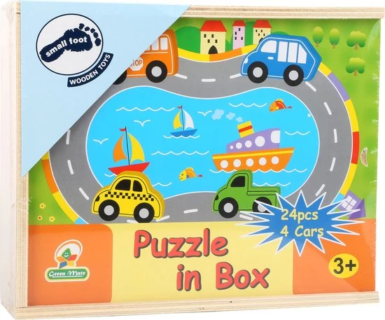 Small Foot Company Puzzelbox Verkeer 3 Small Foot Company Puzzelbox Verkeer - Afbeelding 3
