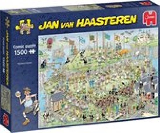Jan Van Haasteren Highland Games Puzzel - 1500 Stukjes 1 Jan Van Haasteren Highland Games Puzzel - 1500 Stukjes