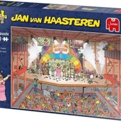 Jumbo Jan Van Haasteren - Veldrijden & Eurovisie Songfestival & De Wijnmakerij - Alle 1000 Stukjes -Puzzels Verkoop 550x458 22