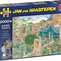 Jan Van Haasteren - NK Puzzelen 1000 Stukjes & De Kunstmarkt 2000 Stukjes & De Wijnmakerij 1000 10 Jan Van Haasteren - NK Puzzelen 1000 Stukjes & De Kunstmarkt 2000 Stukjes & De Wijnmakerij 1000 -Puzzels Verkoop 550x458 25