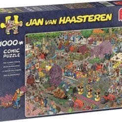 Jan Van Haasteren Puzzelbundel - 2 Stuks - Kamperen In Het Bos 1000 Stukjes & De Bloemencorso 1000 Stukjes 8 Jan Van Haasteren Puzzelbundel - 2 Stuks - Kamperen In Het Bos 1000 Stukjes & De Bloemencorso 1000 Stukjes -Puzzels Verkoop 550x458 33