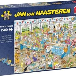 Jan Van Haasteren Taarten Toernooi Puzzel - 1500 Stukjes 17 Jan Van Haasteren Taarten Toernooi Puzzel - 1500 Stukjes -Puzzels Verkoop 550x458 7